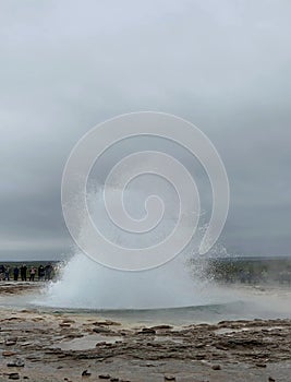 Geysir, sometimes known as The Great Geysir, is a geyser in southwestern Iceland